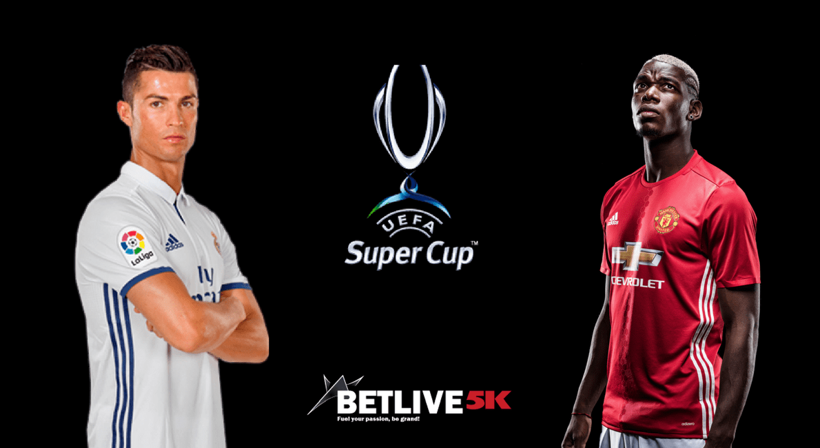 Real Madrid e Manchester United si sfidano per la Supercoppa UEFA 2017