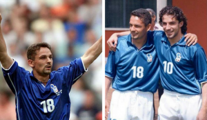 Baggio e Del Piero