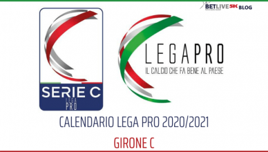 IL CALENDARIO LEGA PRO GIRONE C 2020_2021 BETLIVE5K