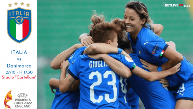 italia - danimarca 27 ottobre qualificazioni europeo 2022 betlive5k